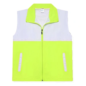 Customized wholesale new style cheap and comfortable gradient uniform maxi vests for men and women sleeveless vest with pocket