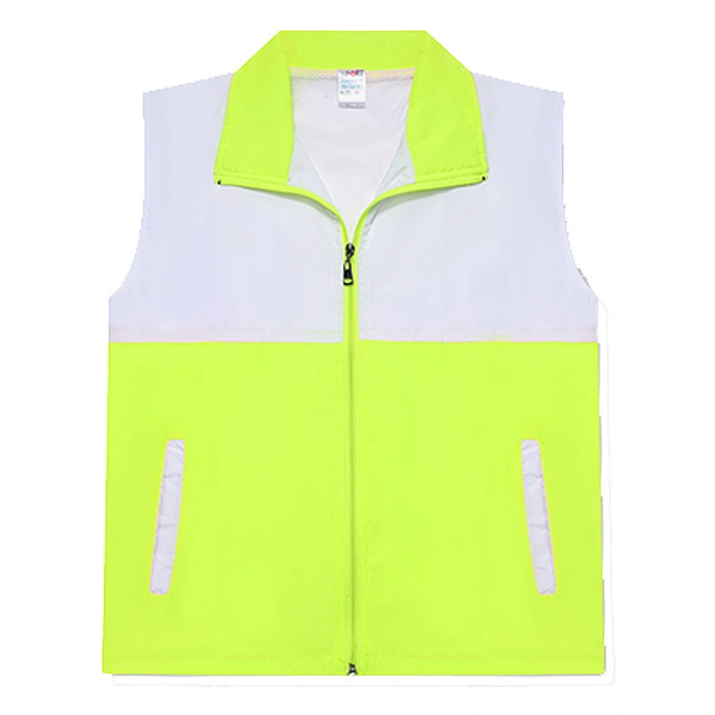 Customized wholesale new style cheap and comfortable gradient uniform maxi vests for men and women sleeveless vest with pocket