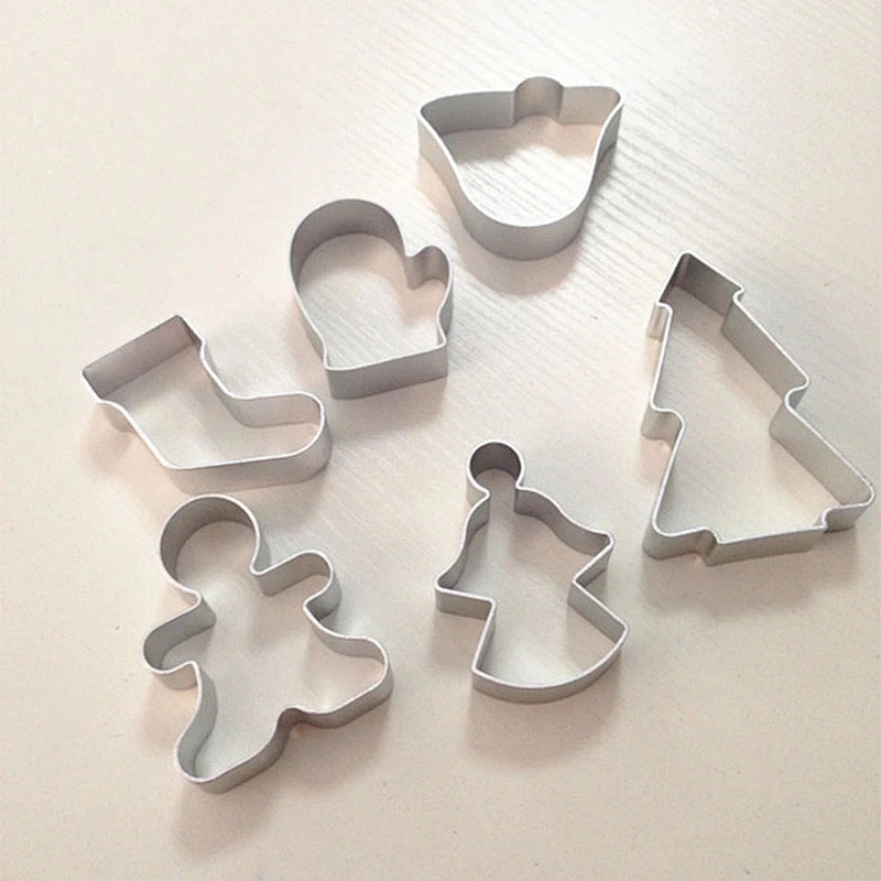Durable Custom Stainless Steel Fondant Biscuit Cake Pastry Baking Christmas Cookies Cutter