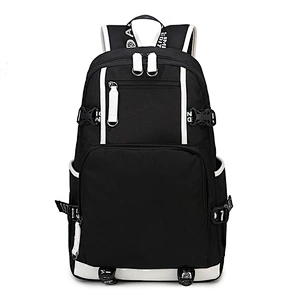 2020 Casual Popular USB Charging Backpacks Travel Unisex Student School Backpack Bag For Teenagers