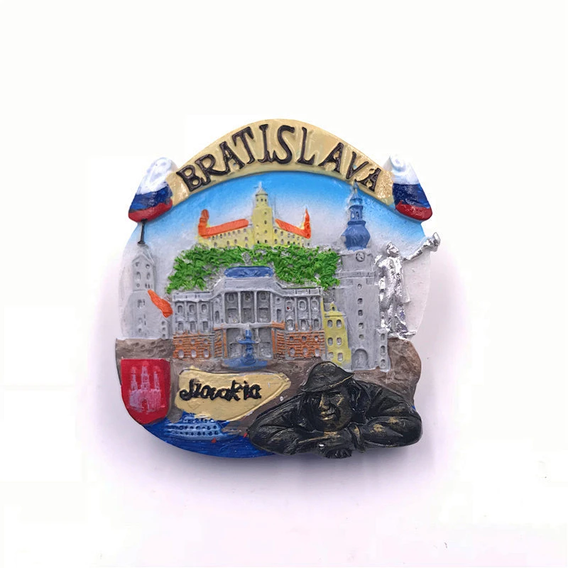 Creative  custom decoration Travel souvenir refrigerator magnet/ resin fridge magnet