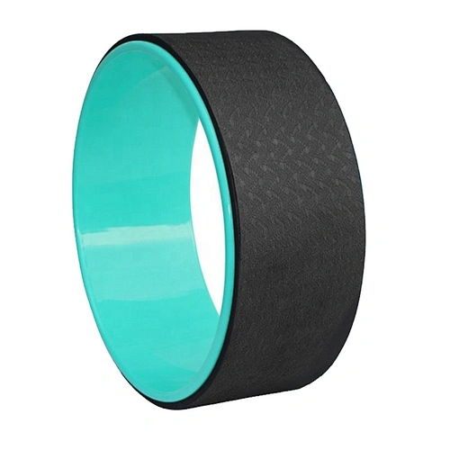 High Quality Custom Sports Anti-slip Yoga Wheel Circle Exercise Fitness Stretch 32*13cm Home Use Yoga Wheel