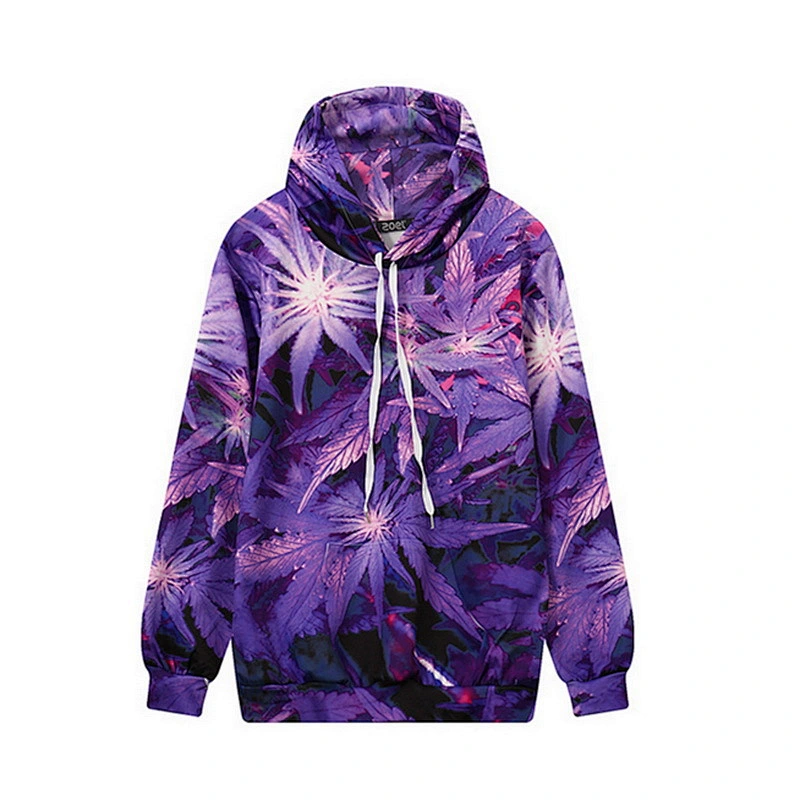 Custom OEM brand promotion Best Quality 3D Printing Design Fashion Tie Dye Hoodies