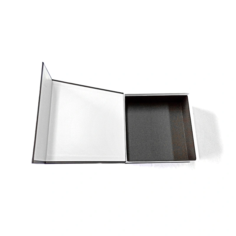 Color box magnetic cardboard  custom lipstick perfume gift box high-end clamshell cosmetic packaging paper box