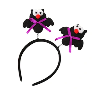 Fashion Costume Halloween Party Decorations head bands Pumpkin Black Bat Head bands