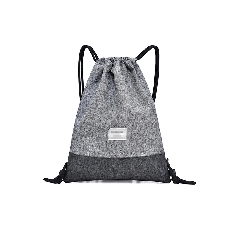 Oxford waterproof cloth backpack Student drawstring bag double shoulder ladies bag wholesale custom bundle pockets