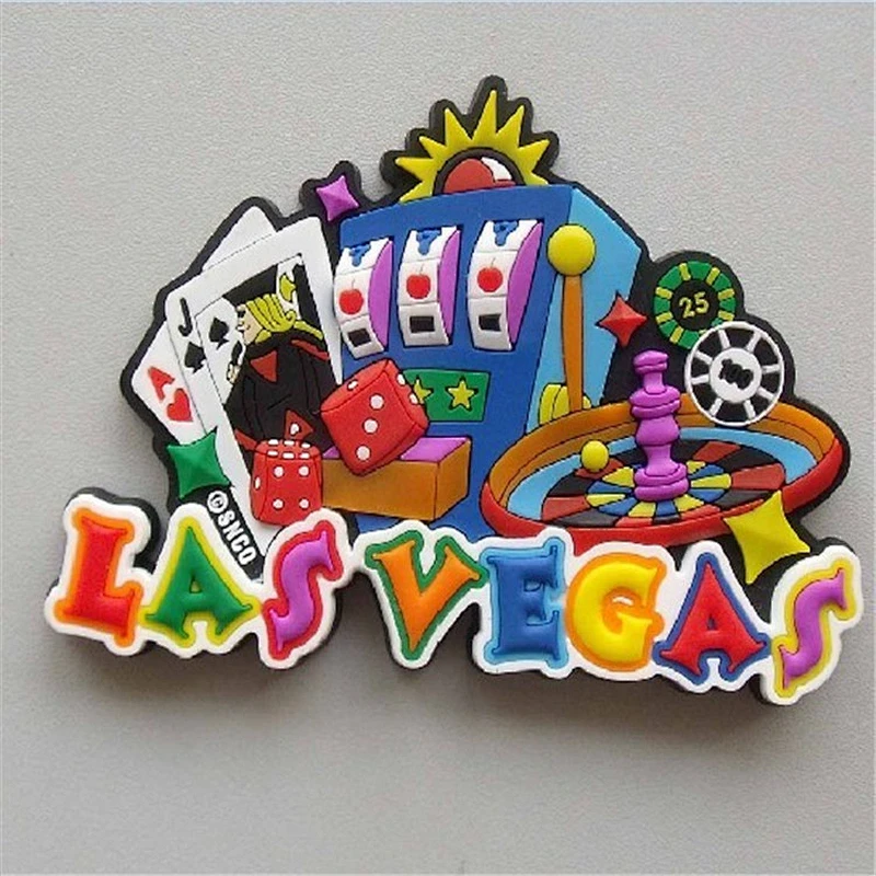 High quality cheap Creative Souvenir custom 3D Soft PVC Silicone Fridge Magnets