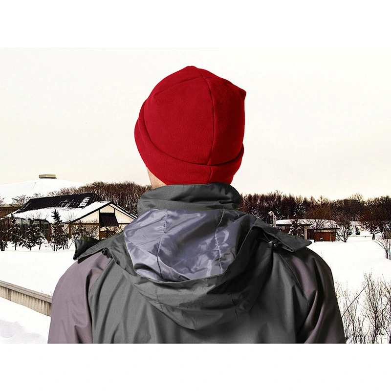New Arrival Top Quality Warm Fashion Men's Polar Fleece Beanie Winter Hat Outdoor, Skiing, Trendy Hat Custom Logo