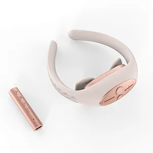 Custom logo WirelessPortable mini USB pulse neck massager with heat rechargeable neck massager