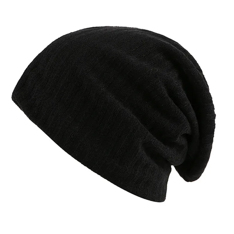 High Quality Design Custom brand/embroidery logo Adults Unisex double layer winter knitting beanie hat