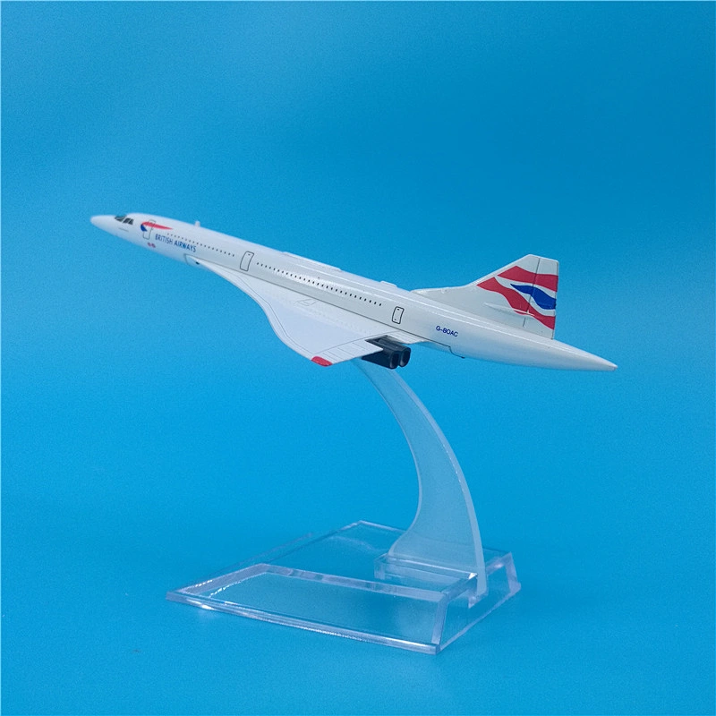 High quality custom logo Promotional Gifts airplane model  Hot Sale Personalized Handmade 16cm  metal airplane model