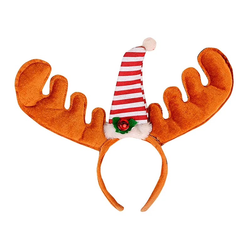 Hot sale  headband shaped elf christmas party decoration reindeer