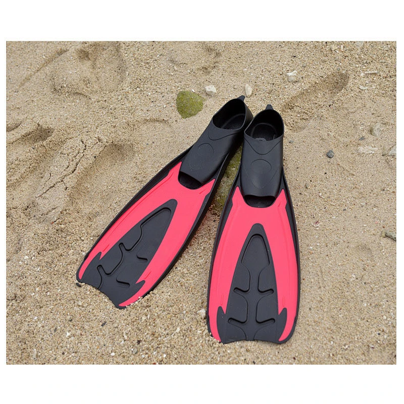 Promotional factory price soft rubber fins for scuba snorkel diving swimming free diving