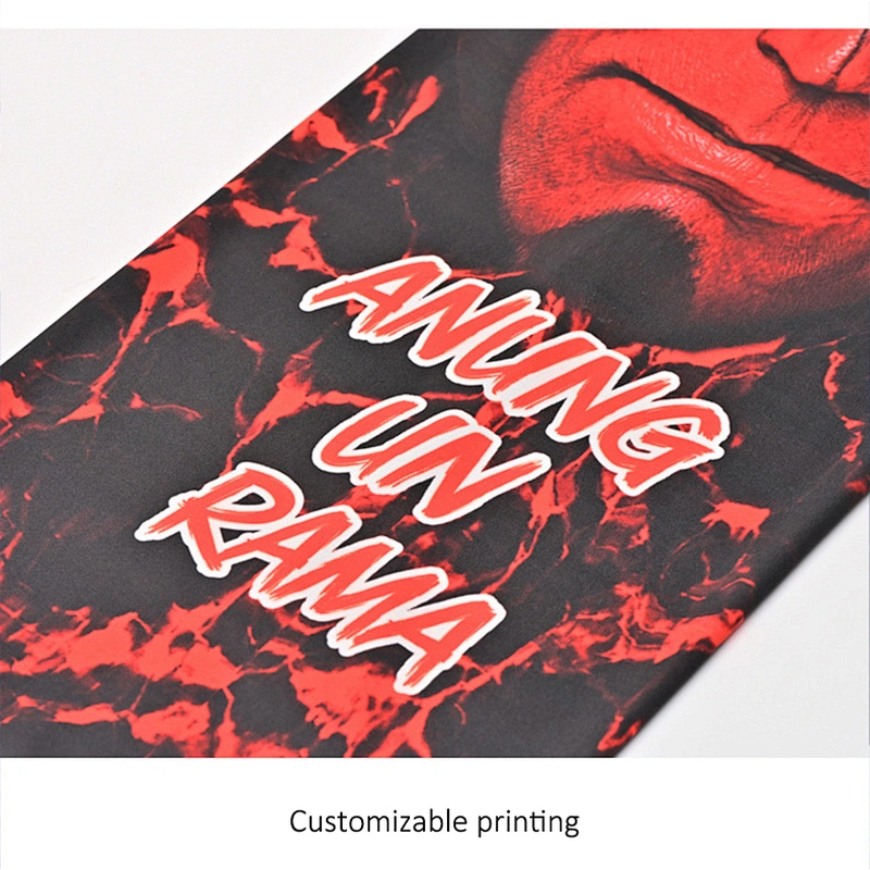 Wholesale custom design biking bandana 100% polyester multi functional   face cover tube scarf bandana