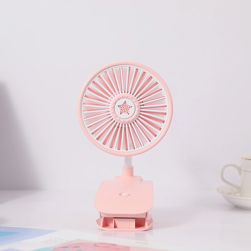2020 new Rechargeable Personal Handheld portable mini fan rechargeable  aroma diffuser  mini Night light clip  fan