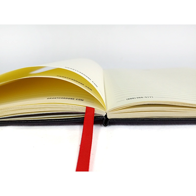 Hotsale custom promotional  Premium Quality free design  printed A3 hardcover pu leather notebook