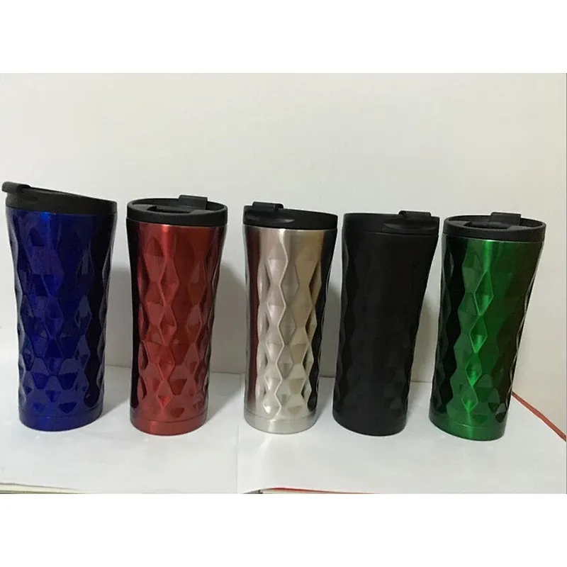 Premium gift double wall stainless steel coffee cup thermos bottle custom LOGO travel promotion hot water cup