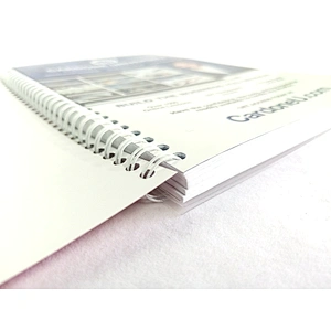 2021 Custom plastic cover Printing  designer Planner School Productivity Spiral Paper promotion advertising gift Foil Notebook