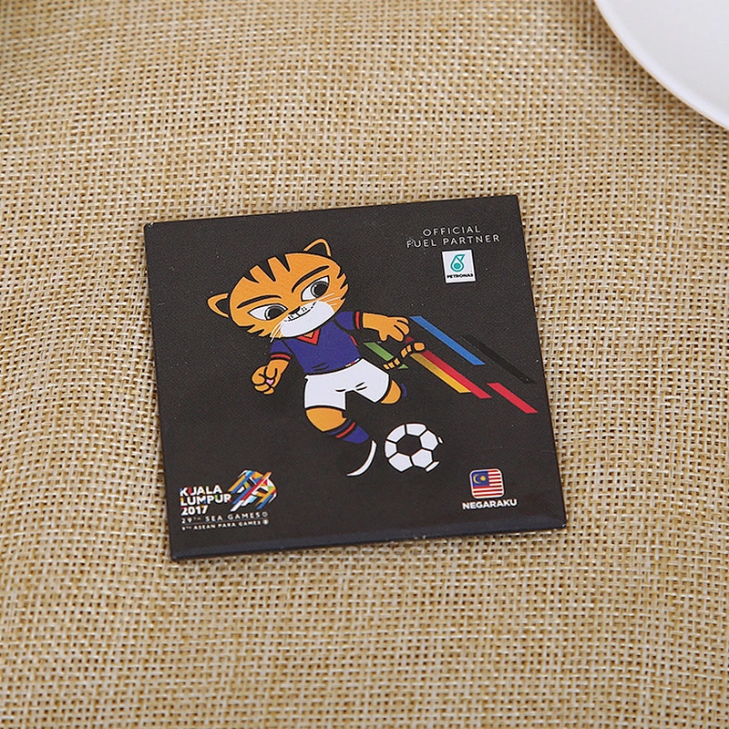 Fashion Custom logo Style Tourist Souvenir Fridge Magnet Tinplate Refrigerator Magnet Promotional activities  Refrigerator Magne