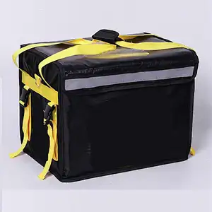 Double shoulder takeaway box cleaning housekeeping tools fast food delivery box thermal insulation bag cooler bag