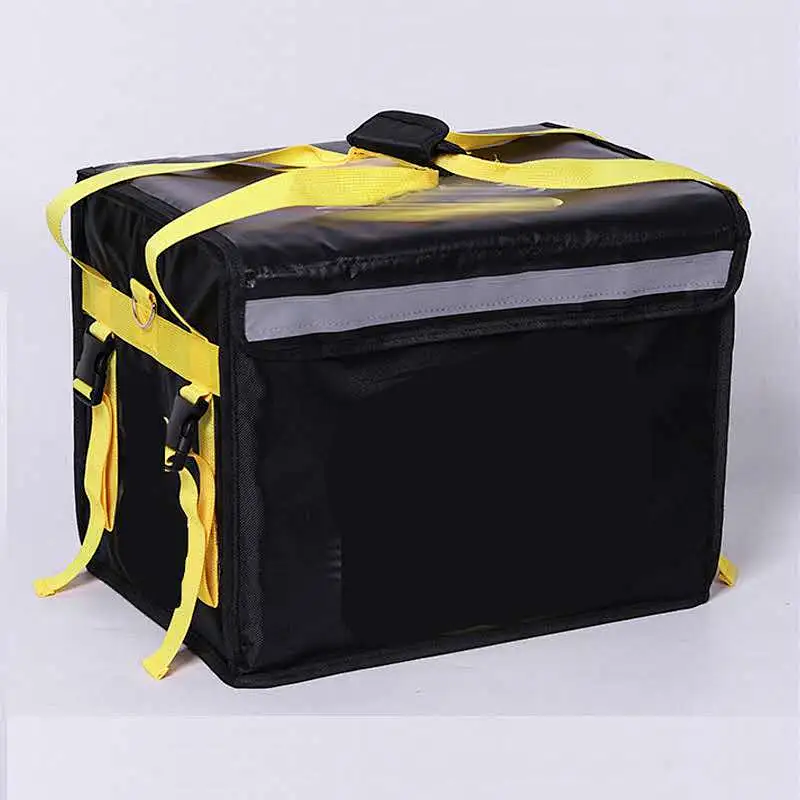 Double shoulder takeaway box cleaning housekeeping tools fast food delivery box thermal insulation bag cooler bag