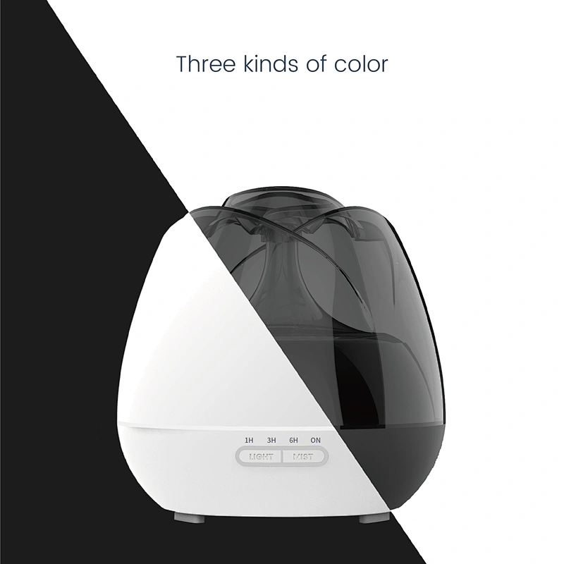 Fashion design ultrasonic atomizationhumidifier oil diffuser aroma 400ml capacity for home use