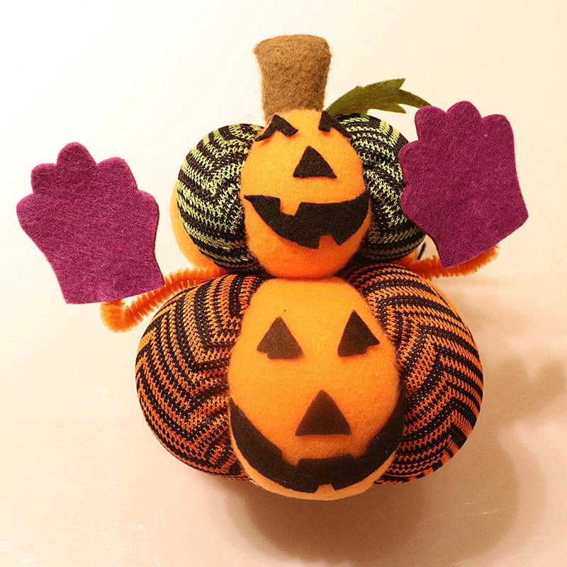 Halloween Decorations Stuffed Felt Pumpkin Toys For Bar Home Party Dance Venue Props Children's stage play Doll gifts