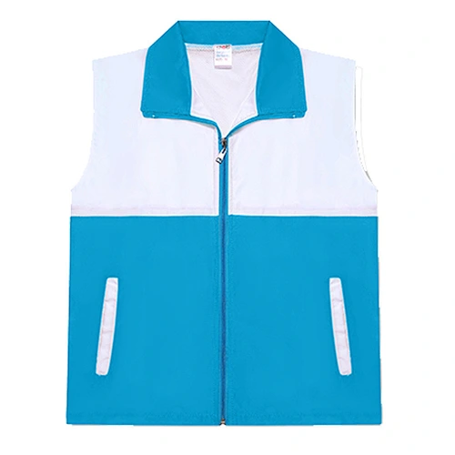 Wholesale Custom Colorful  Work Volunteer Activity Vests Adult Breathable Zipper Uniform Workwear Vests