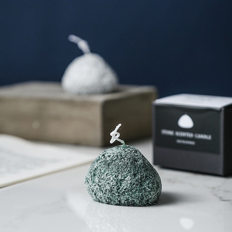 NEW Stone-shaped Ice Flower Handmade Fragrant  Aroma Candles Home Aroma Candles Decoration candles