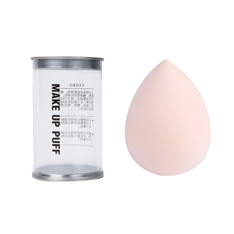Custom Promotional Gifts beauty salon Cosmetics Puff Egg Shape Own Logo Powder Puff For Makeup