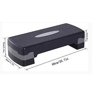 2020 Hot Selling Adjustable  Aerobic Step Fitness Board Exercise Stepper Yoga Platform custom gift Gym Equipment Bench Platform