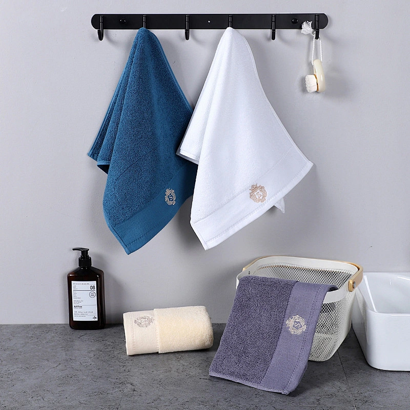 High Quality custom logo Five-star hotel towel cotton bath wash hair household cotton absorbent towels