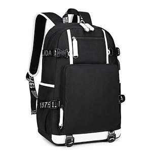 2020 Casual Popular USB Charging Backpacks Travel Unisex Student School Backpack Bag For Teenagers