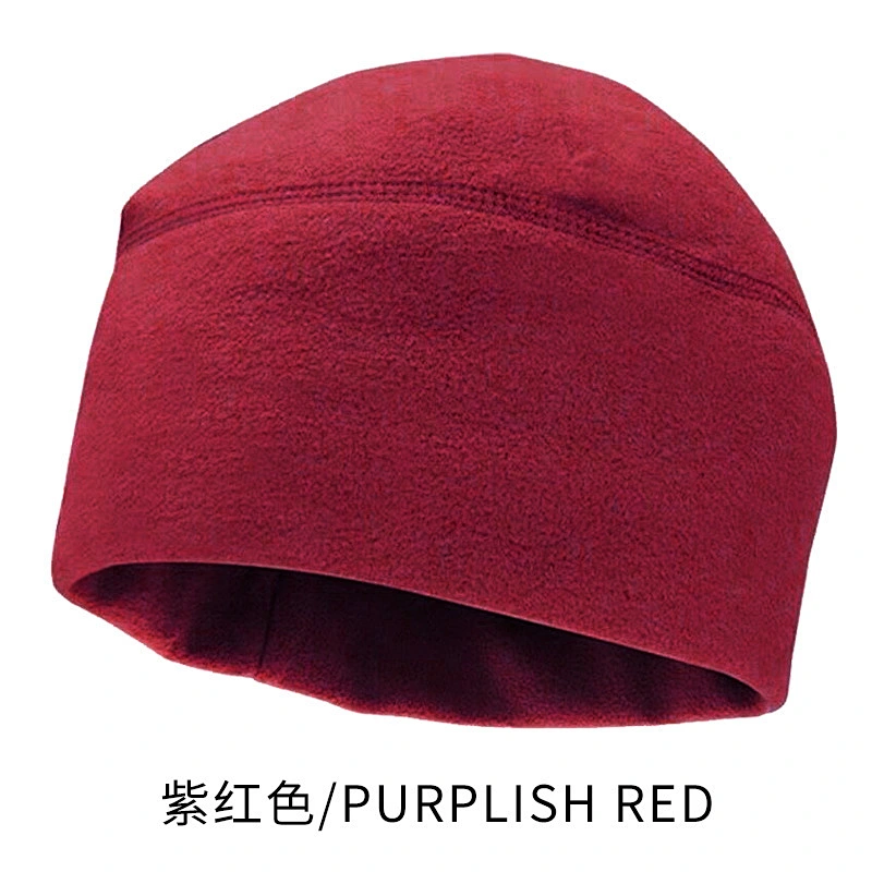 Promotional gift winter fleece hat outdoor climbing riding fleece hats windproof warm unisex head wear tactical beanie hat