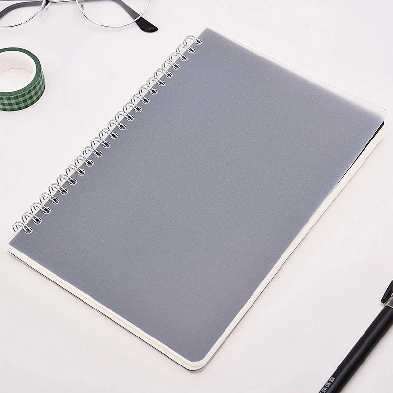 High Quality Custom A5 personalised Business promotion loose leaf notebook pp covers notebook