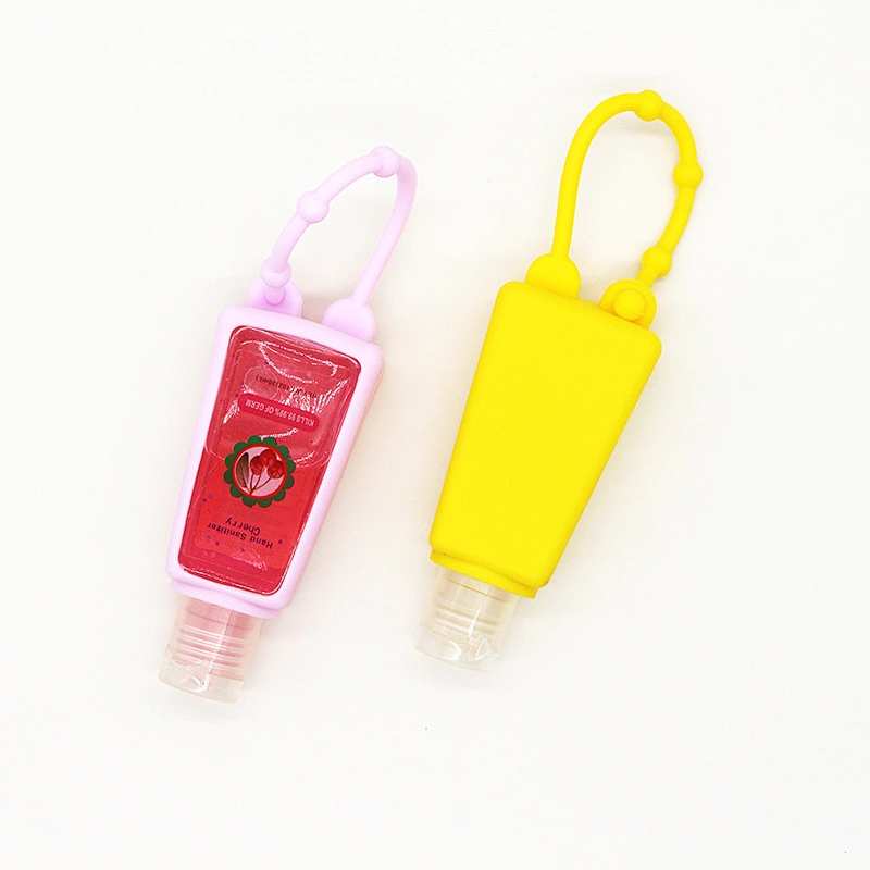 Colorful Silicone Holder 30ml Hand Sanitizer Bottle Personal Hand Sanitizer Silicone Holder