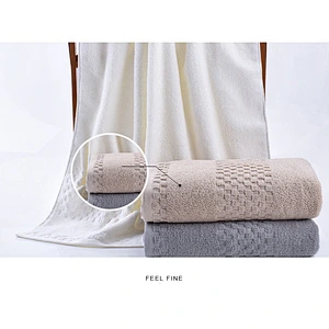 Wholesale High Quality Hotel luxury Towels Soft 100% Pure Cotton Bath Towel custom logo promotion gift Bath Towel