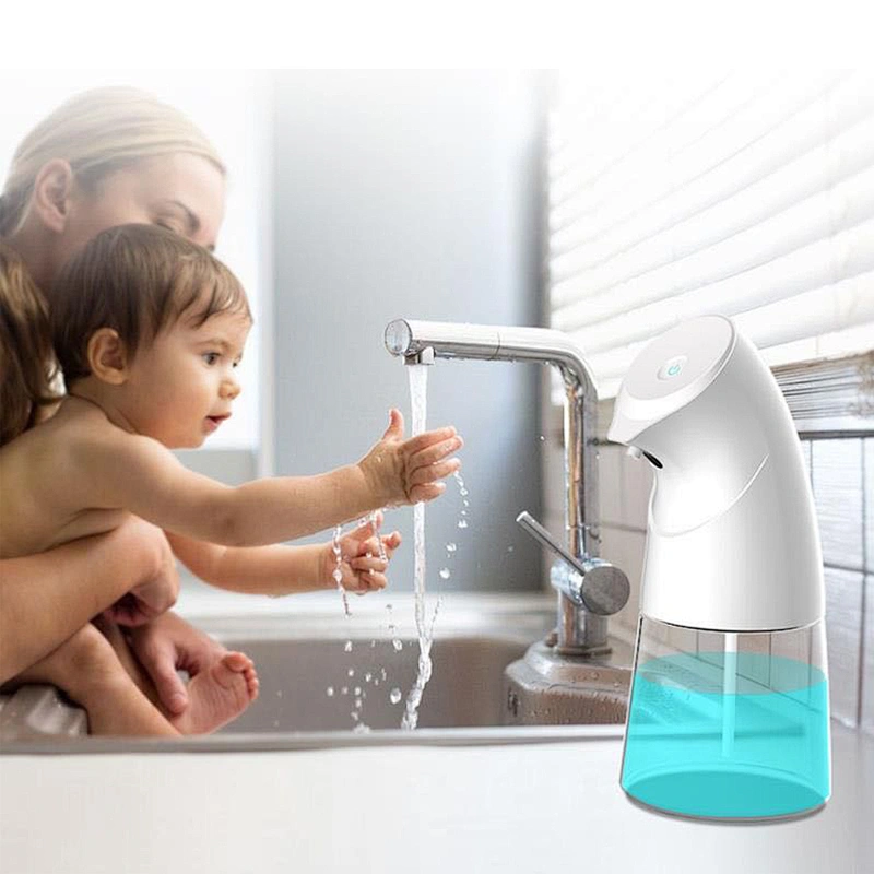 Novelty plastic Liquidfoam sensor hand  soap dispenser touchless foam table soap dispenser