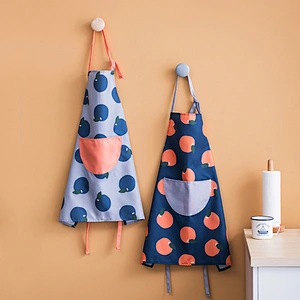 High Quality custom Adjustable Kitchen Sleeveless Apron Anti-fouling and Oil-proof promotion Household Cooking Apron