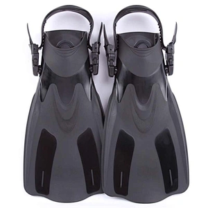 Promotional gift Fashion silicone diving  flippers adult swimming training fins snorkeling swim fins adjustable mermaid flippers