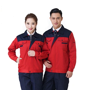 Reflective cotton-padded clothes for men and women thicken wear-resistant engineering uniform custom winter work clothes
