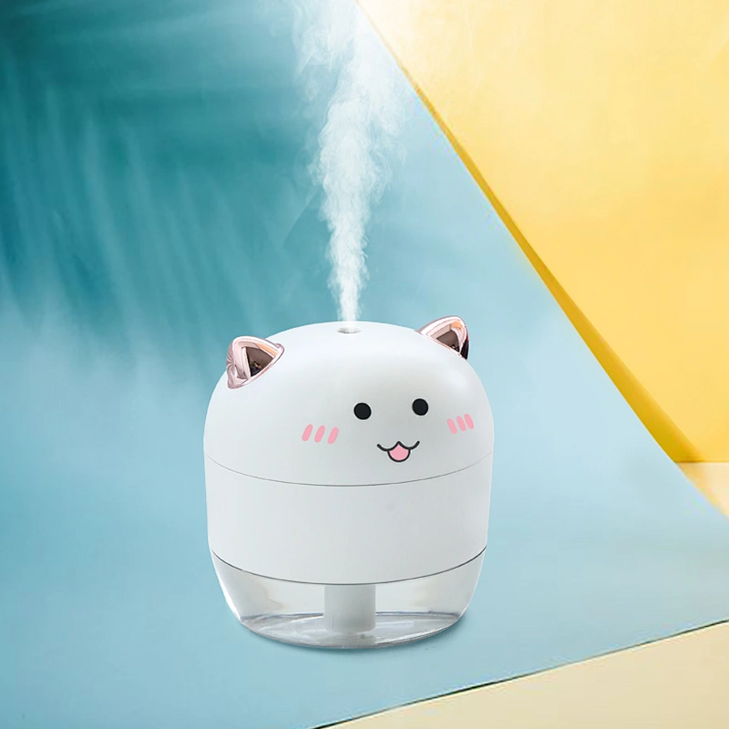 Hot selling portable Nano fogging  mini air humidifier cute USB battery LED  cool mist air humidifier