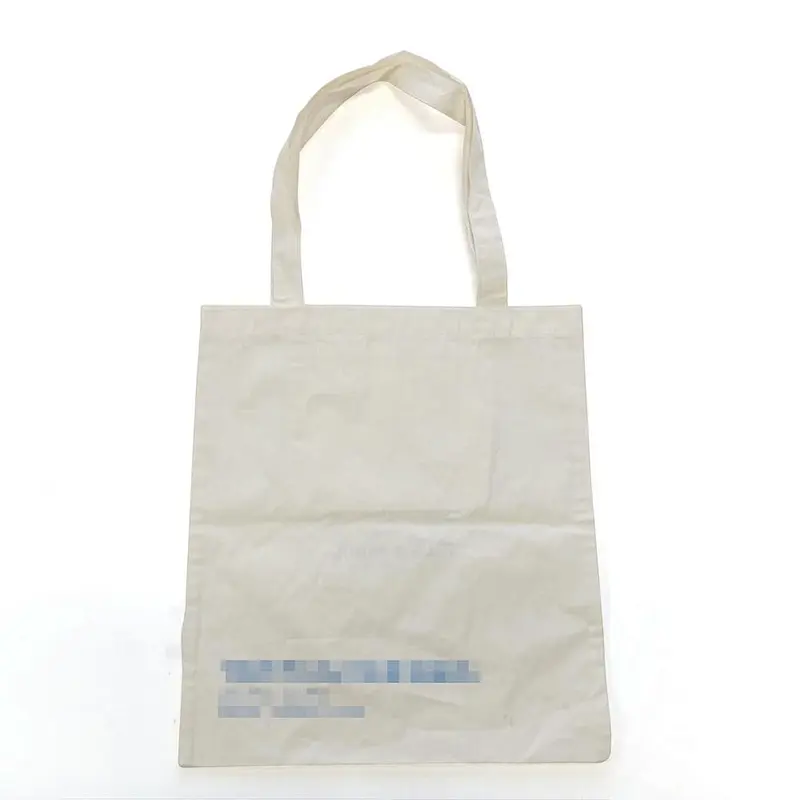 High quality Promotional Advertising Custom Printed Logo Recycle Organic Cotton Canvas Tote Shopping Bag