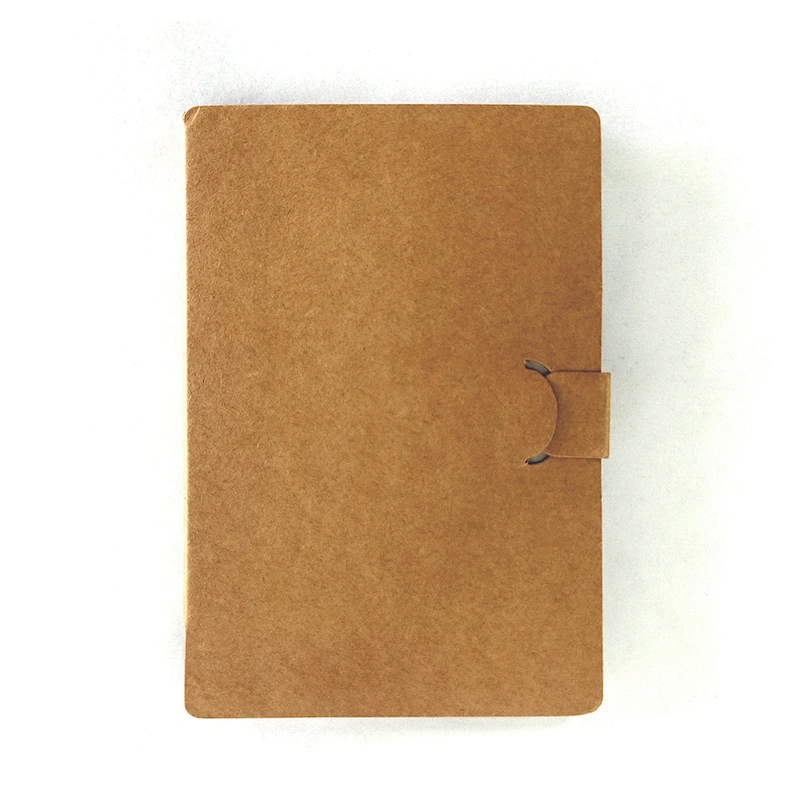 2020 hot sale High quality kraft paper custom notebook with colors sticky paper promotion gift notebook