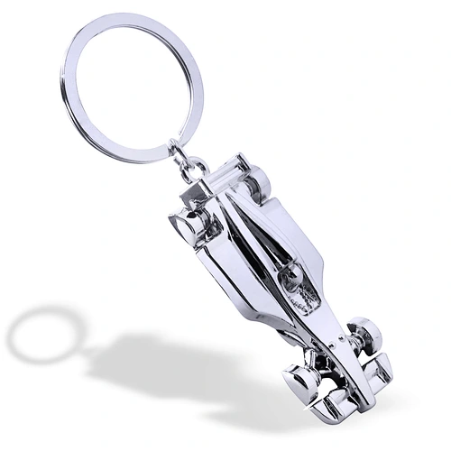 Hot sale Metal Custom Business gift engraved Logo Stainless Steel KeyChain,motorcycle race Key Chain