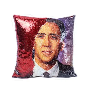 New Trump face minimalist 3D digital home sofa cushions with emoticons and sequins