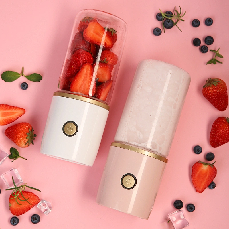 Mini portable fresh fruit juicer  blender usb handheld rechargeable juicer bottle