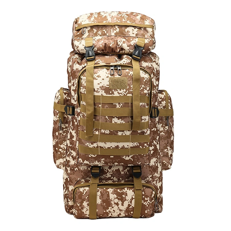 High quality outdoor backpack  camping travelling backpack mountaineering waterproof oxford hiking backpack custom logo support