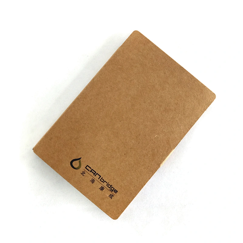 2020 hot sale High quality kraft paper custom notebook with colors sticky paper promotion gift notebook