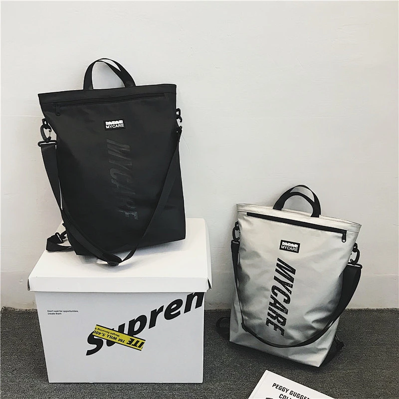 High school and college students backpack fashion cool large capacity multi-purpose backpack duffel bags